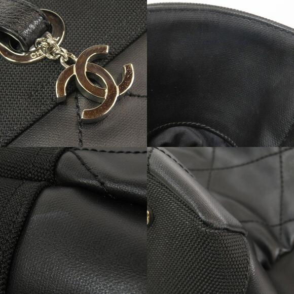 Chanel Paris Biarritz Tote Calfskin Canvas Bag - Picture 9 of 10